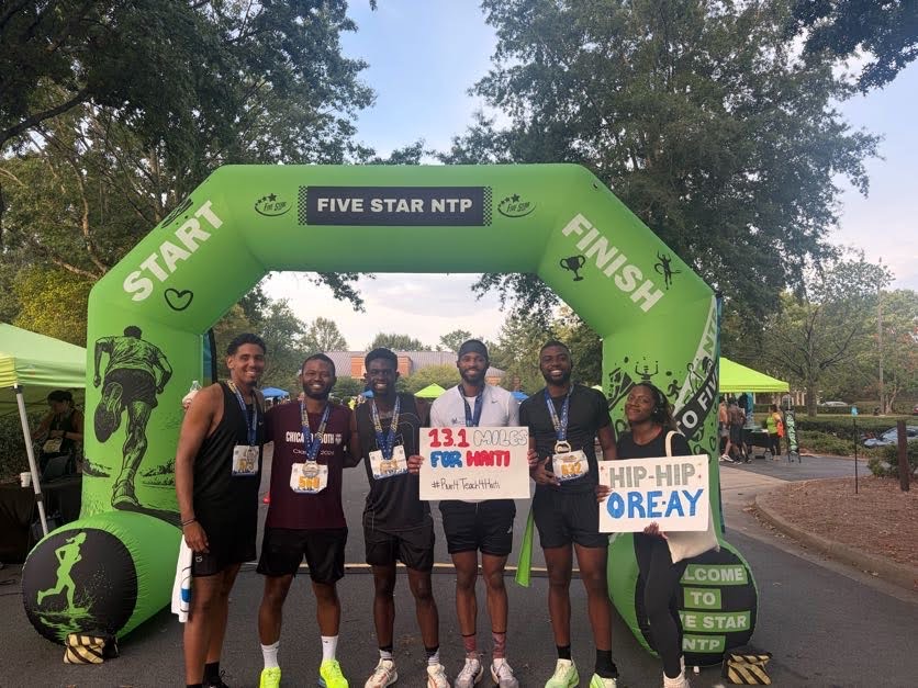 Running for Haiti: Israel Completed the Bound for Boston Half Marathon for Teach Haiti